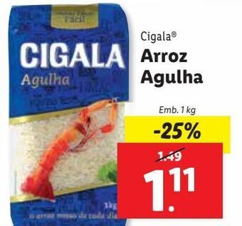 Lidl Arroz cigala promoção