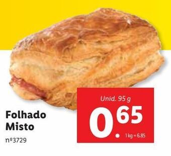 Lidl Folhado promoção