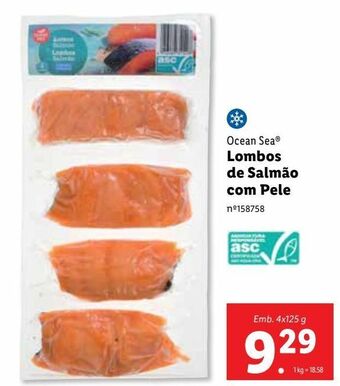 Lidl Salmão ocean sea promoção