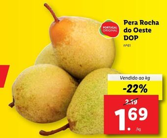 Lidl Peras promoção