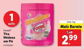 Lidl Tira manchas formil promoção