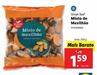 Lidl Marisco ocean sea promoção