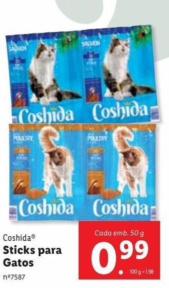 Lidl Comida para gatos promoção