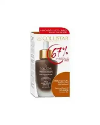 Mass Perfumarias Collistar sun tan face magic drops 50ml promoção