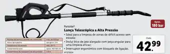 Lidl Lavadora alta pressão parkside promoção