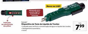 Lidl Ferramentas elétricas parkside promoção
