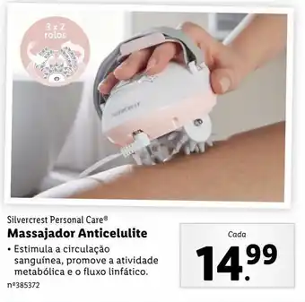 Lidl Massageador anticelultico silvercrest promoção