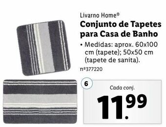 Lidl Tapetes promoção