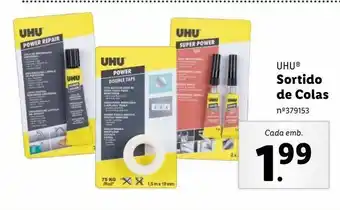 Lidl Cola de contacto uhu promoção