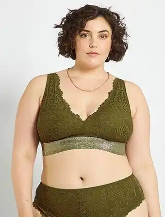 Kiabi Triângulo em renda promoção