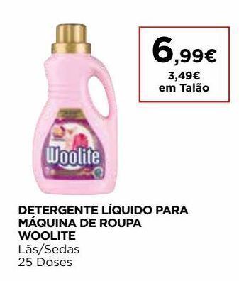 El Corte Inglés Detergente líquido woolite promoção