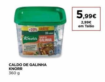 El Corte Inglés Caldo knorr promoção