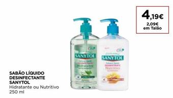 Sabonete líquido sanytol
