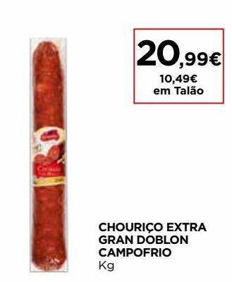 El Corte Inglés Chouriço campofrio promoção