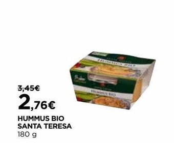 El Corte Inglés Hummus promoção
