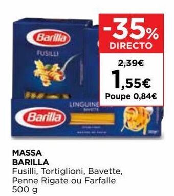 El Corte Inglés Macarrão barilla promoção