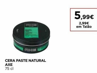 Cera fixadora axe