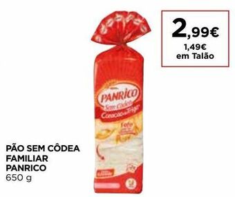 Pão de forma panrico