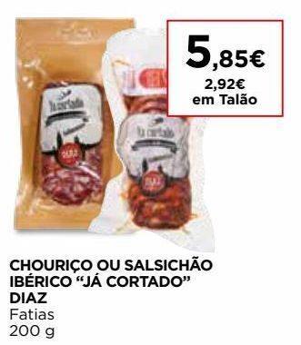El Corte Inglés Chouriço promoção
