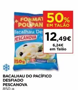 El Corte Inglés Bacalhau desfiado pescanova promoção