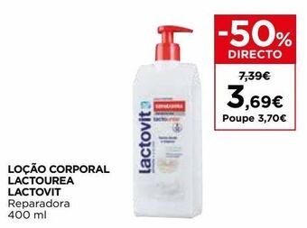 Loção hidratante lactovit
