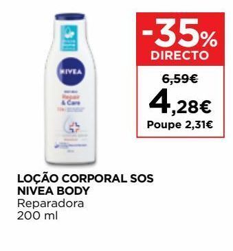 Loção hidratante nivea