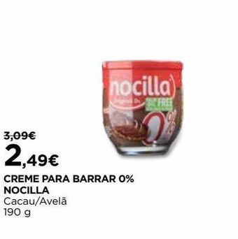 El Corte Inglés Creme de chocolate promoção