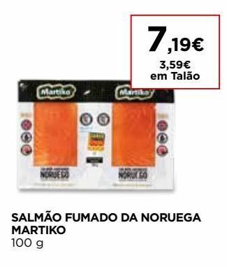 Salmão fumado martiko