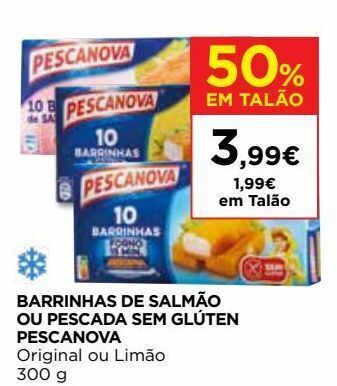 El Corte Inglés Palitos de peixe pescanova promoção
