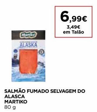 Salmão fumado martiko