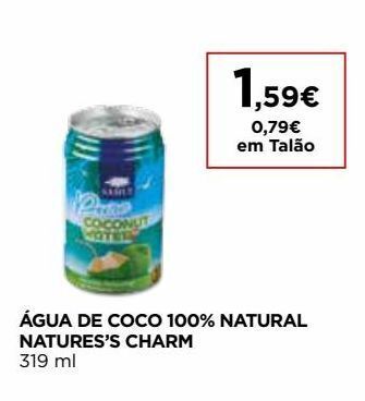 El Corte Inglés Água de coco promoção