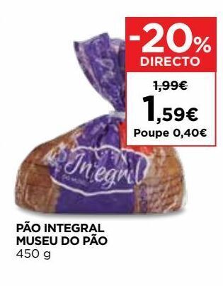 Pão integral museu do pão