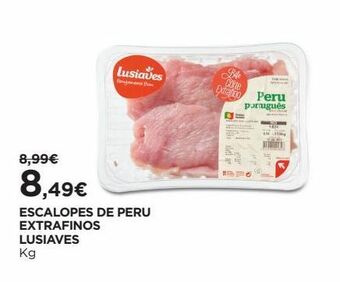 El Corte Inglés Filé de peru lusiaves promoção