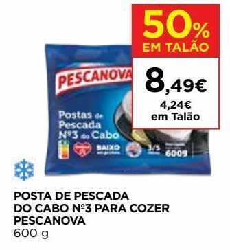 El Corte Inglés Peixe frito pescanova promoção