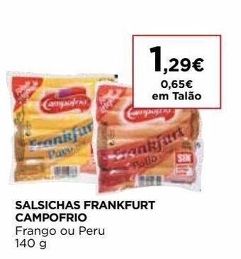 El Corte Inglés Salsicha campofrio promoção