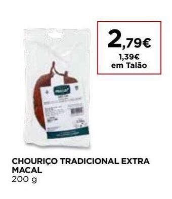 El Corte Inglés Chouriço macal promoção