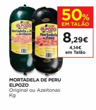 El Corte Inglés Mortadela de peru elpozo promoção