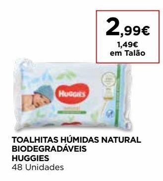 El Corte Inglés Toalhas umedecidas huggies promoção