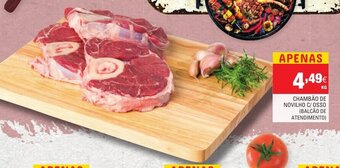 Continente Chambão de Novilho C/Osso promoção