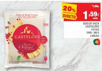 Continente Queijo Vaca Castelões 200g promoção