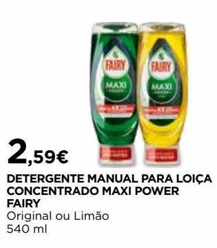 Detergente lavalouça fairy