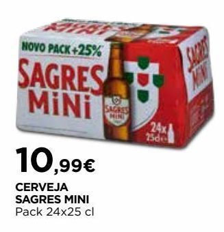 El Corte Inglés Cerveja sagres mini promoção