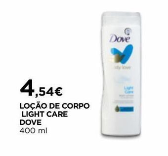 El Corte Inglés Loção hidratante dove promoção