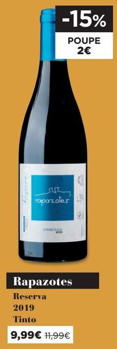 El Corte Inglés Vinho reserva promoção