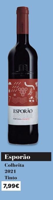 El Corte Inglés Vinho tinto esporão promoção