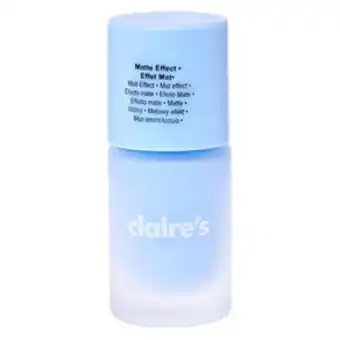 Matte nail polish - sorbet blue