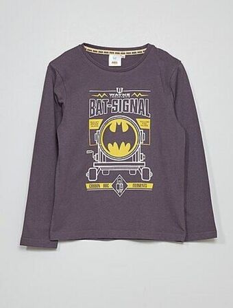 T-shirt 'batman' em jersey