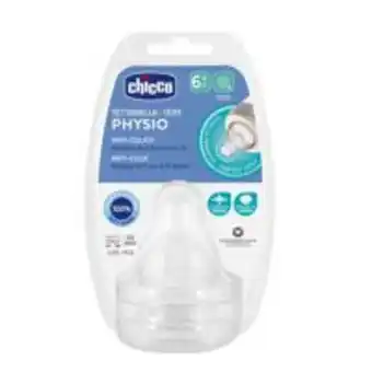 Chicco Tetina p5 silicone 2pçs promoção