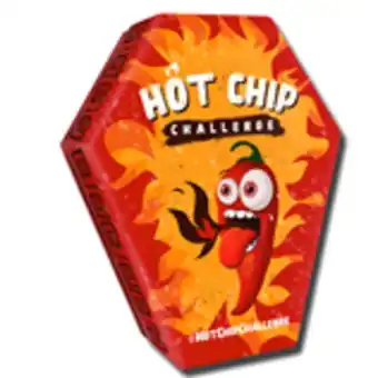 Hot chip challenge tortilla chip with carolina reaper 3g