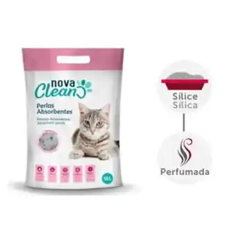 Nova clean pérolas absorventes para gatos